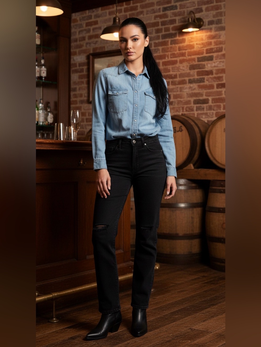&DENIM Shirt